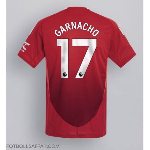 Manchester United Alejandro Garnacho #17 Hemmatröja 2024-25 Kortärmad